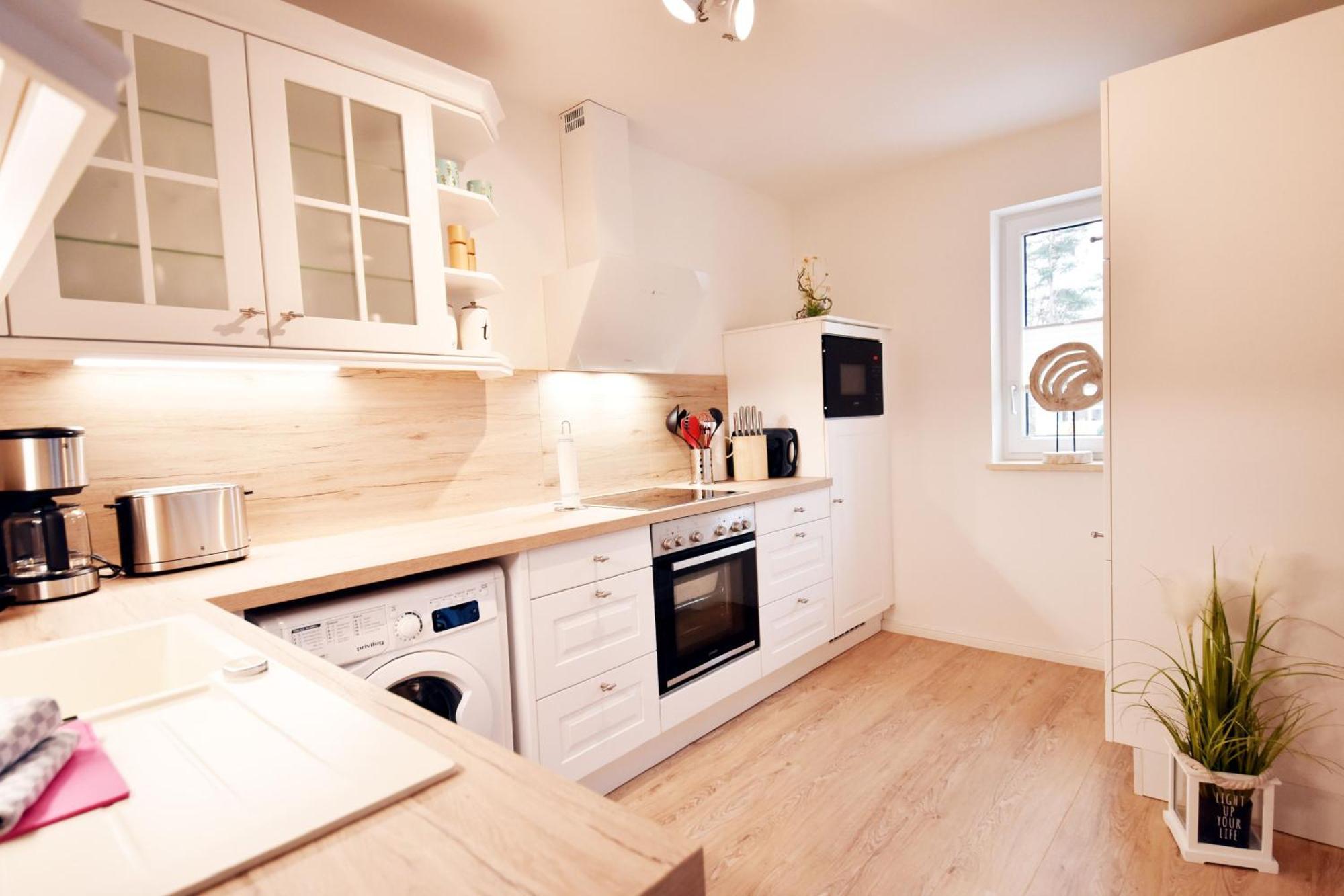 Ferienwohnung Traumduene Im Ostseebad Баабе Екстериор снимка