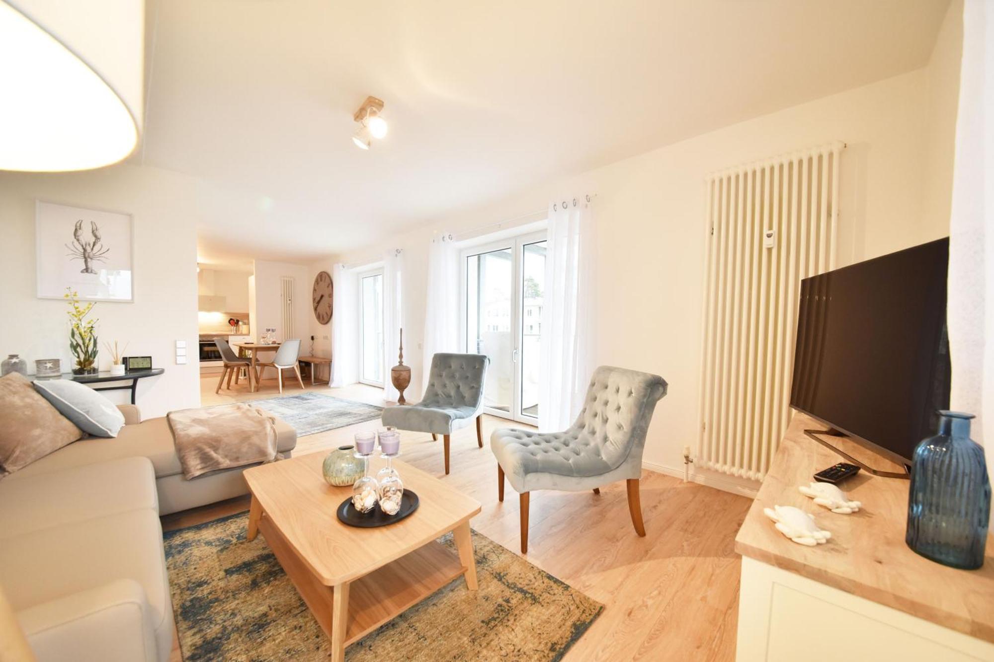 Ferienwohnung Traumduene Im Ostseebad Баабе Екстериор снимка
