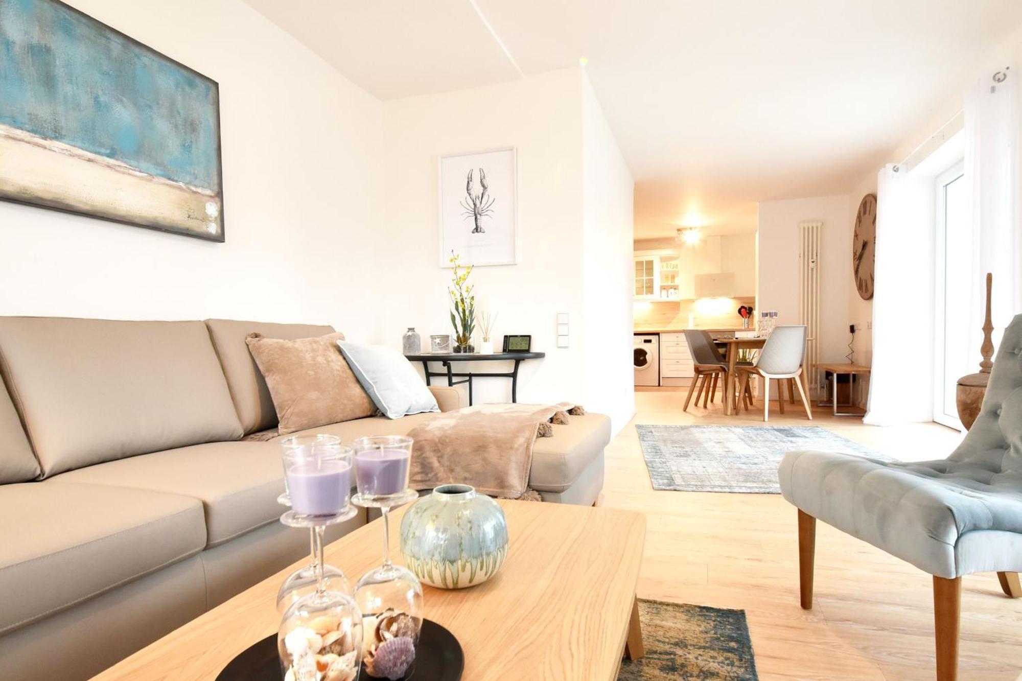 Ferienwohnung Traumduene Im Ostseebad Баабе Екстериор снимка
