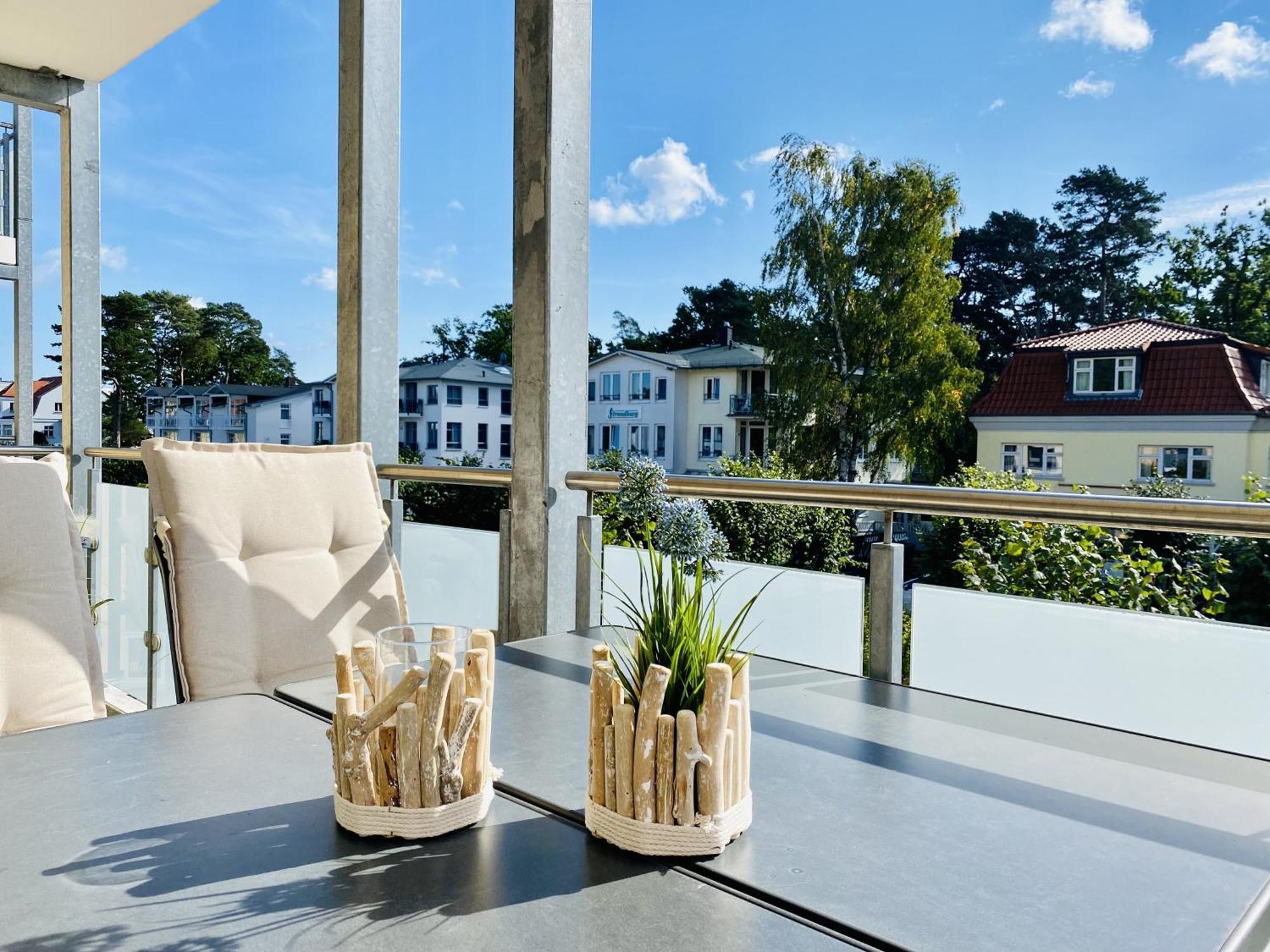 Ferienwohnung Traumduene Im Ostseebad Баабе Екстериор снимка